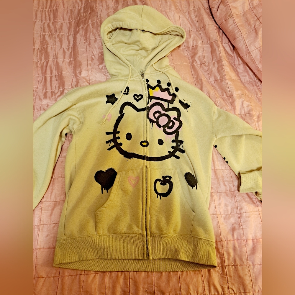 forever 21 x hello kitty hoodie